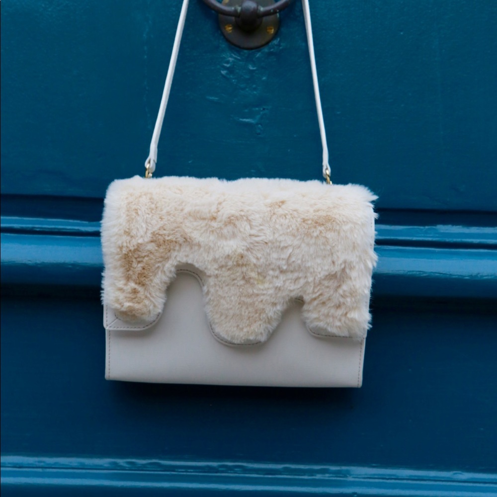 Neely & Chloé shearling bag NWOT